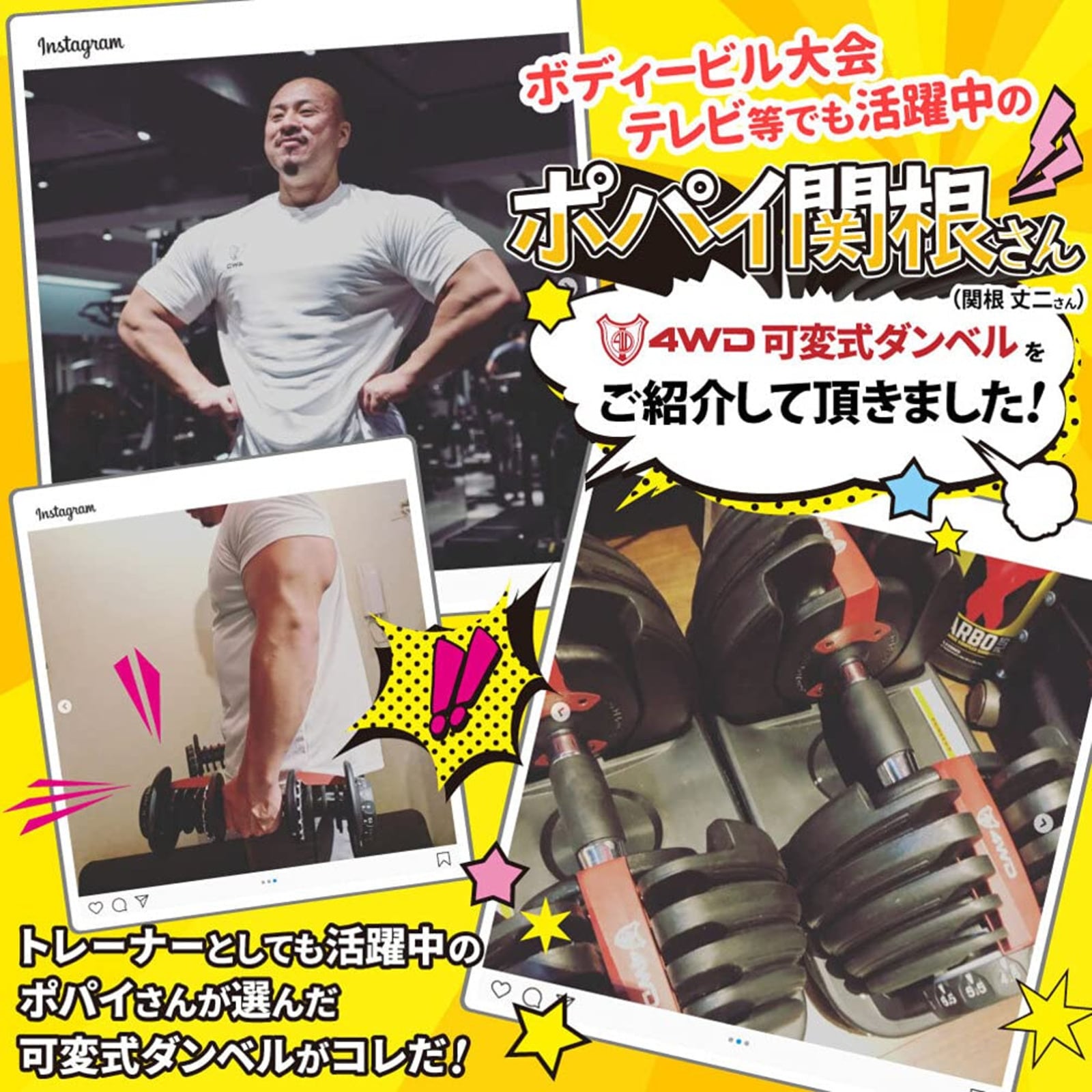 可変式ダンベル38kg 台座1枚 | 4WD Store