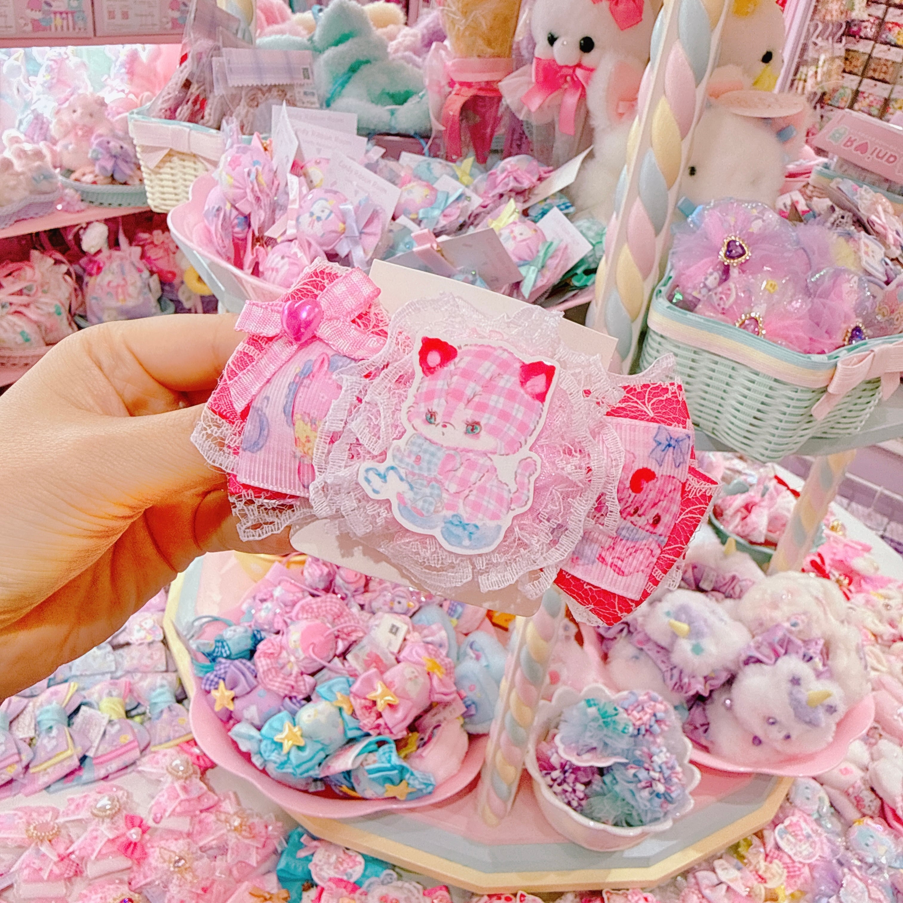 【R14】54-25ネコヘアクリップ