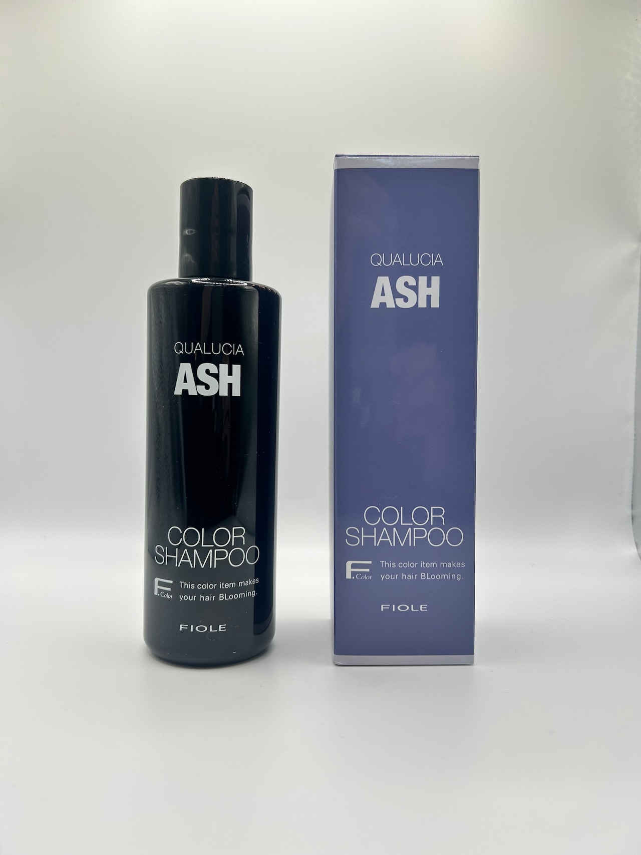【FIOLE】クオルシアカラーシャンプー　アッシュ　250ｍl