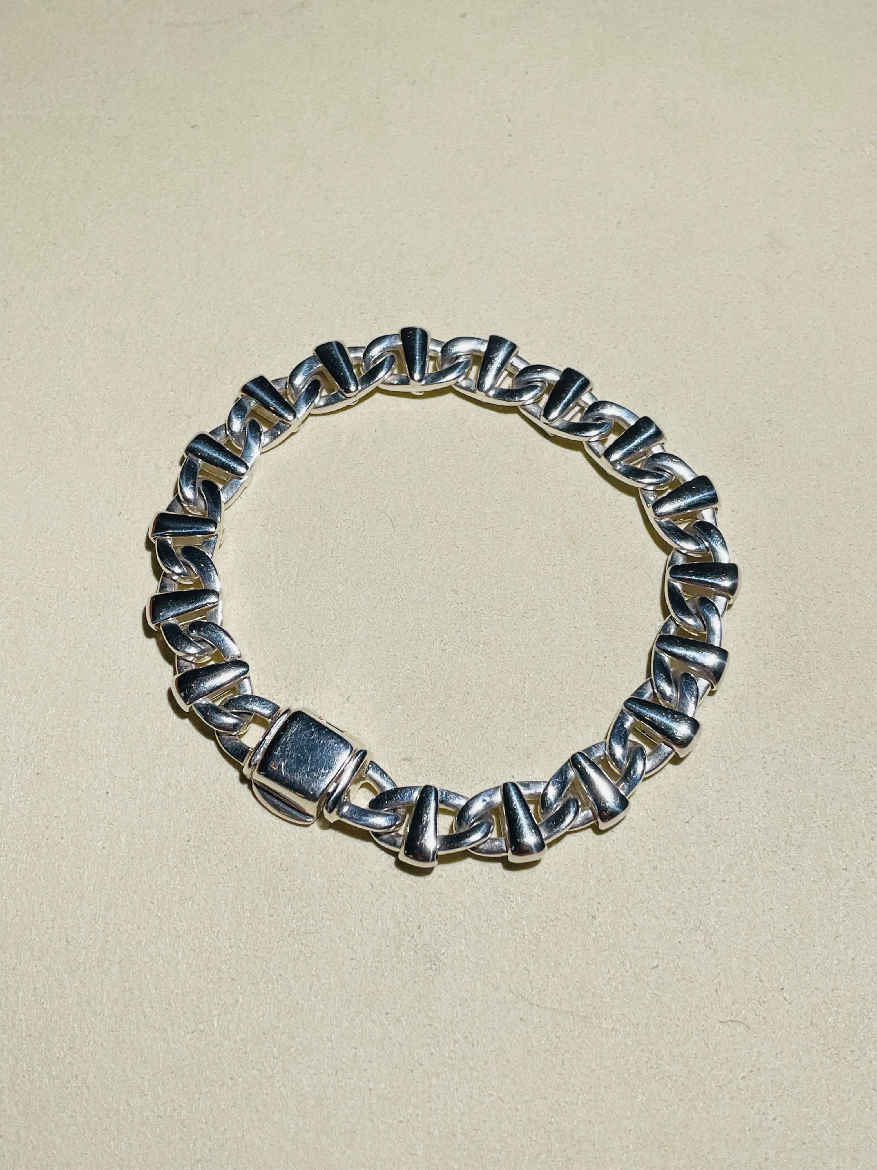 Design Curb Chain Bracelet -Italy-