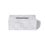MARBLE TISSUE BOX - Bianco Carrara|大理石ティッシュケース