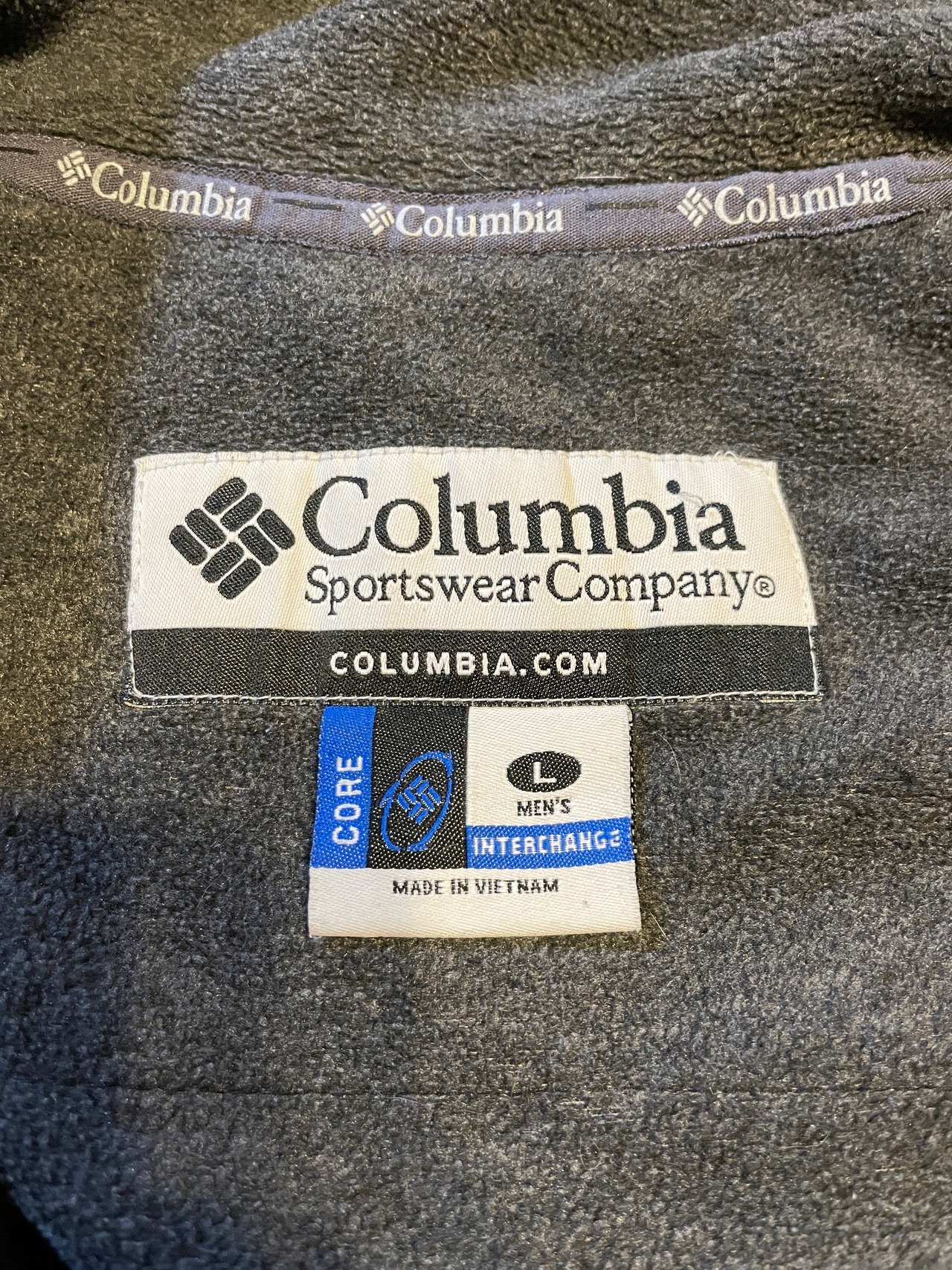 Columbia / Check pattern / Fleece Lining Blouson