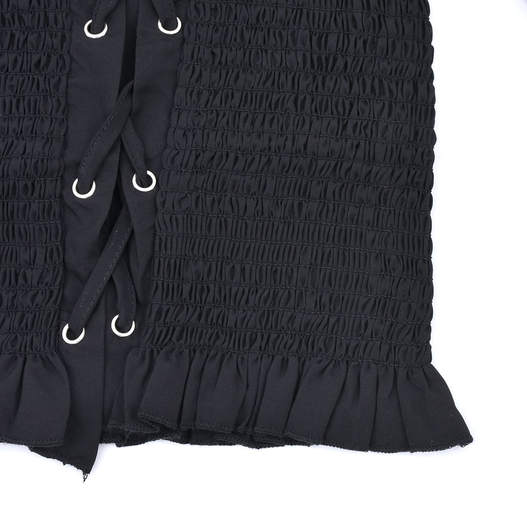 70%OFF】編み上げオフショルトップス(半袖) | VOLCAN&APHRODITE