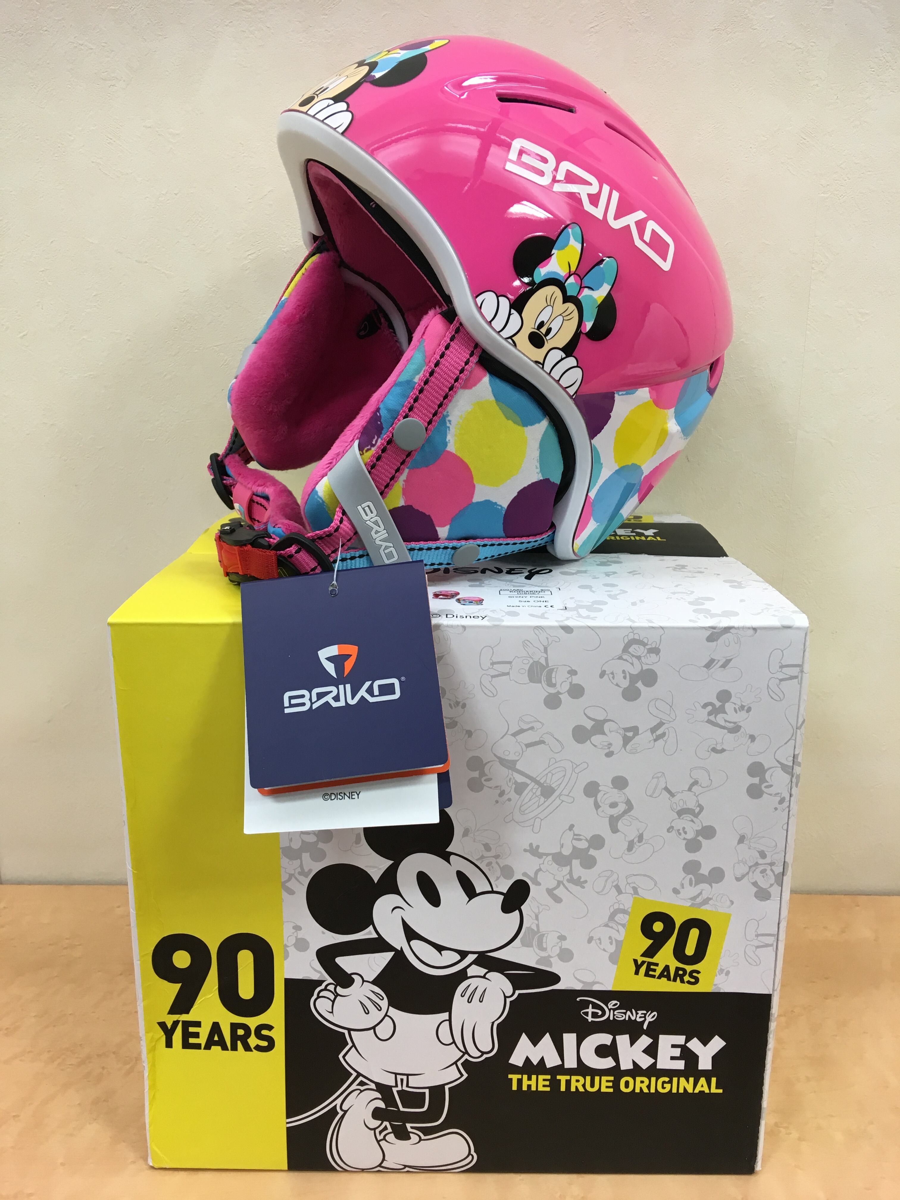 Briko ブリコ Disney ミニーマウス 19 子供用スノーヘルメット Freak スポーツウェア通販 海外ブランド 日本国内未入荷 海外直輸入