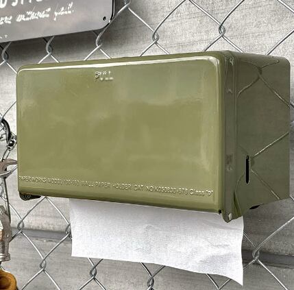 TISSUE DISPENSER OLIVE DRAB