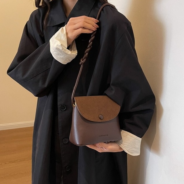 【２０位】スエードライクコンビミニショルダー 10603