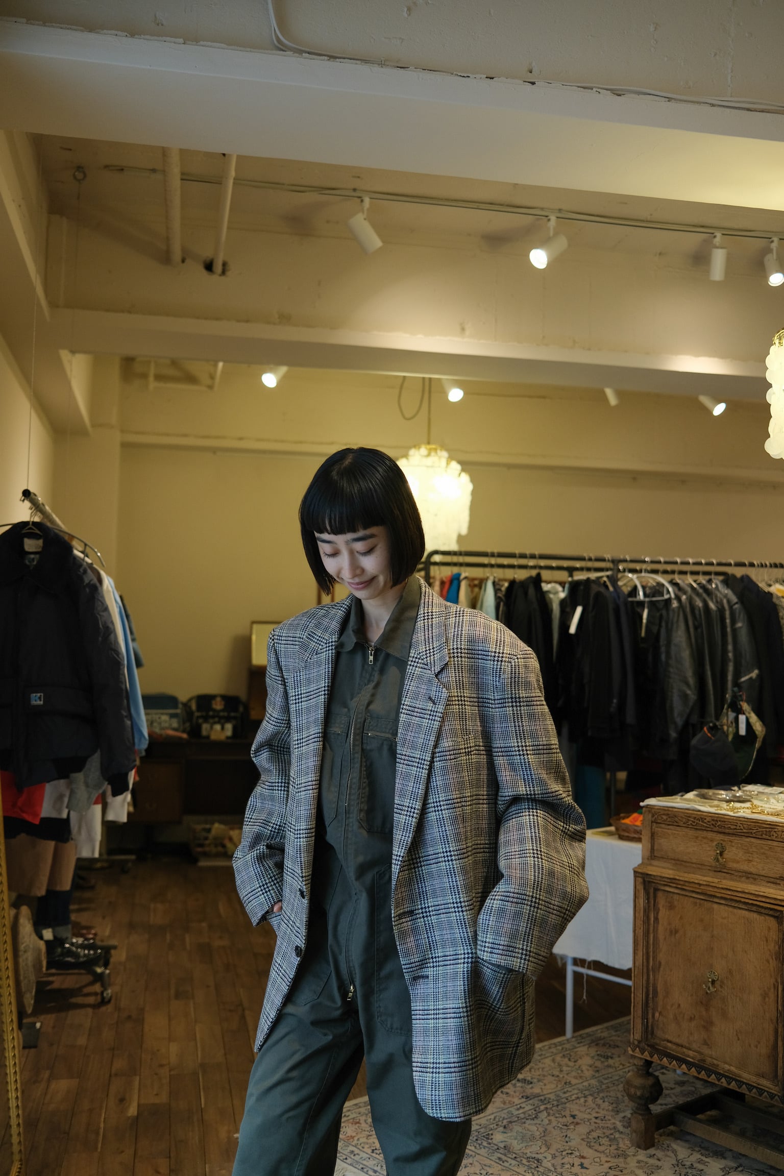 MISSONI UOMO グレンチェックジャケット（MENS） | DROOMTUIN_VINTAGE