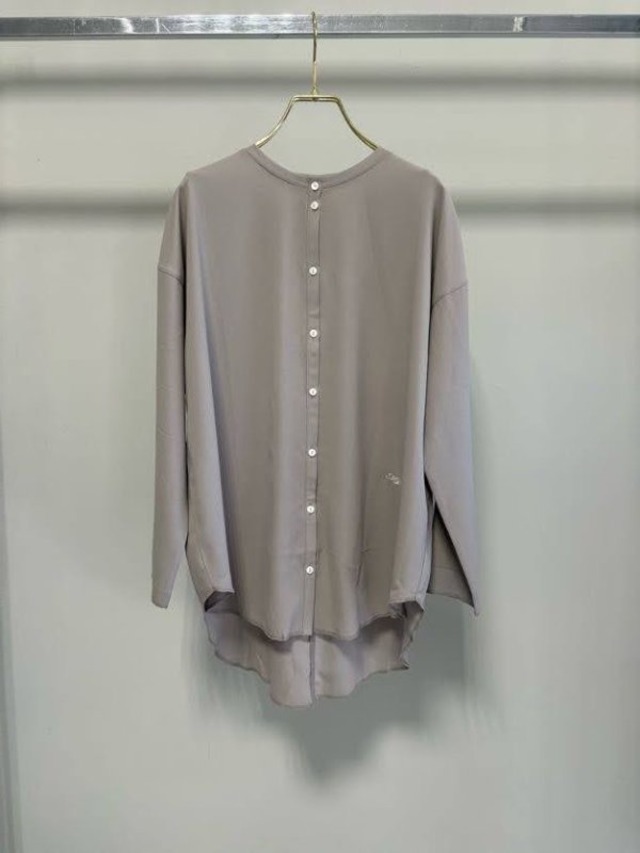 【2月上旬頃入荷次第お届けのご予約】 MARGAUX VINTAGE/マルゴーヴィンテージ シアーロゴ刺繍ブラウス MG BL - 27020 - S