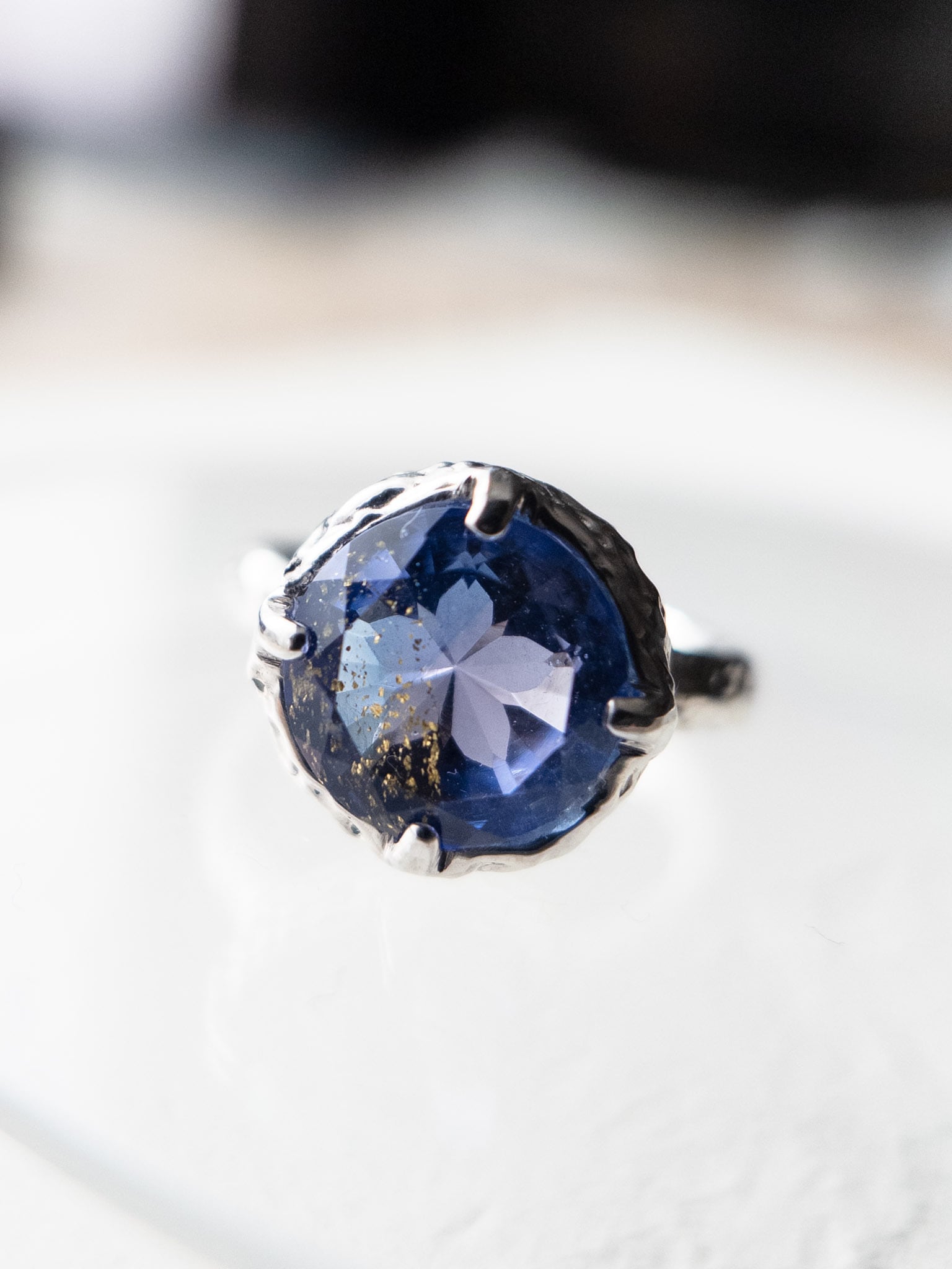 glass jewelry #4 ring 13号 | yuiaglass