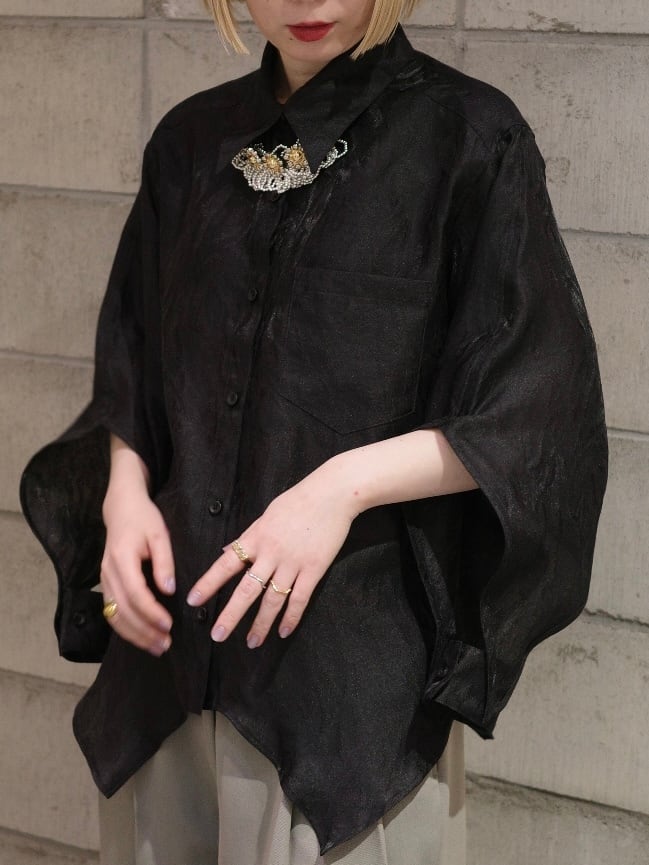 25SS】FUMIE TANAKA フミエタナカ / triangle shoulder SH