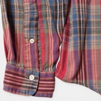 90s Polo by Ralph Lauren 長袖ボタンダウン コットンチェックシャツ