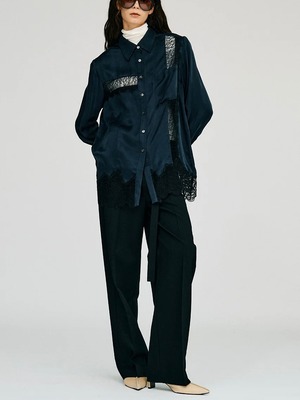 【26AW | WOMEN】PRANK PROJECT プランクプロジェクト / レースシャツ / Random Lace Shirt. 31262315601