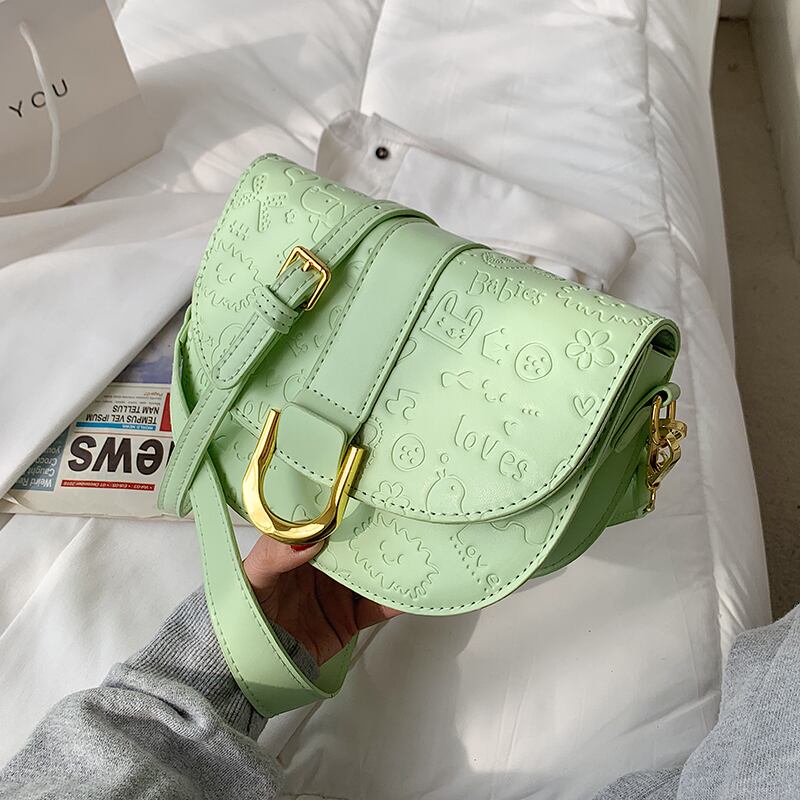 レッドサマー 夏物 クロスボディ サドルバッグ シートバッグ 手作りハンドバック22991077402