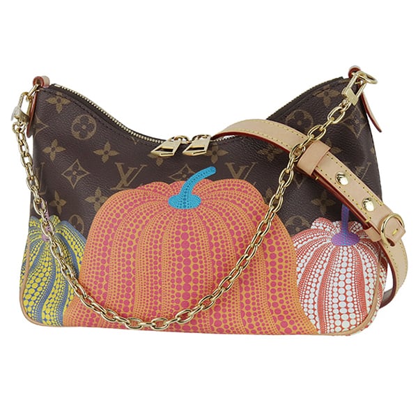 Used LOUIS VUITTON ルイヴィトン LV × YK ブーローニュNM モノグラム パンプキン ショルダーバッグ チェーンバッグ 美品