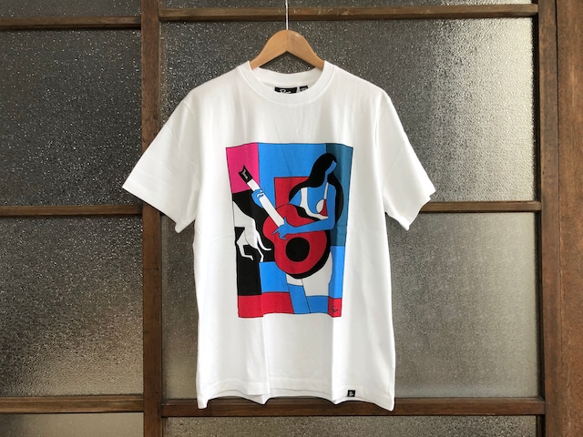 BY PARRA CAN'T HARDLY STAND IT TEE (WHITE)