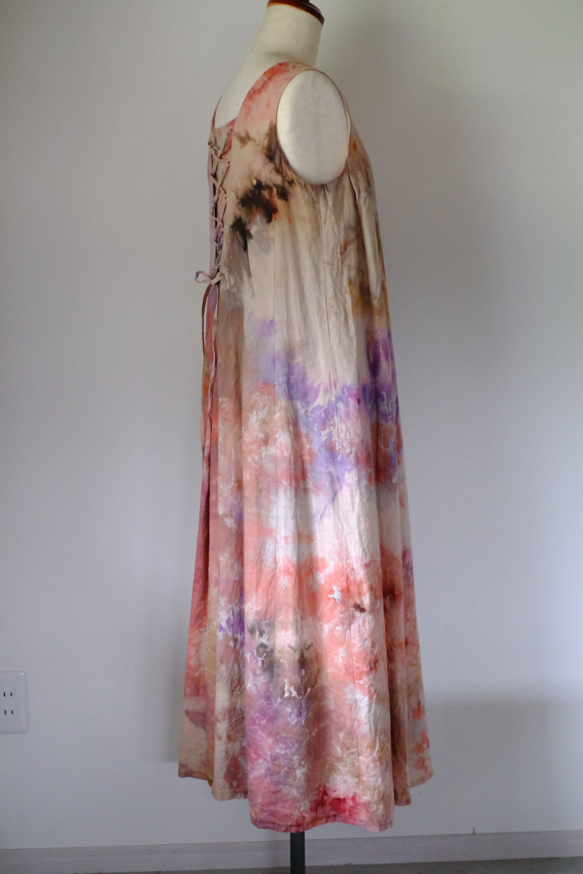 【remake】バックレースアップワンピース　u-0149