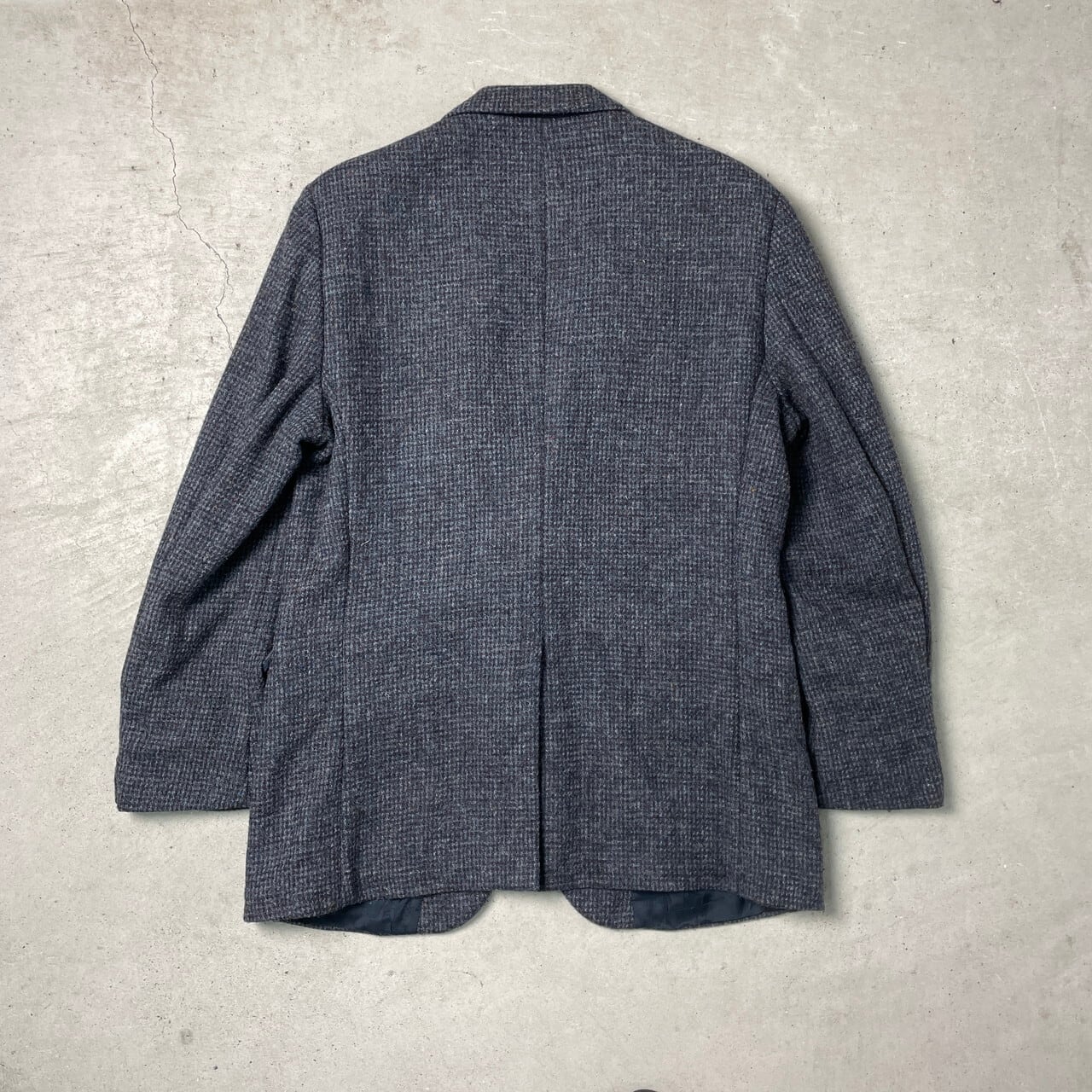 80s 90s ツイードジャケット usa 古着 ハリスツイード ビンテージ Harris Tweed - 80s90sヴィンテージ USA製古着HARRIS TWEEDハリス