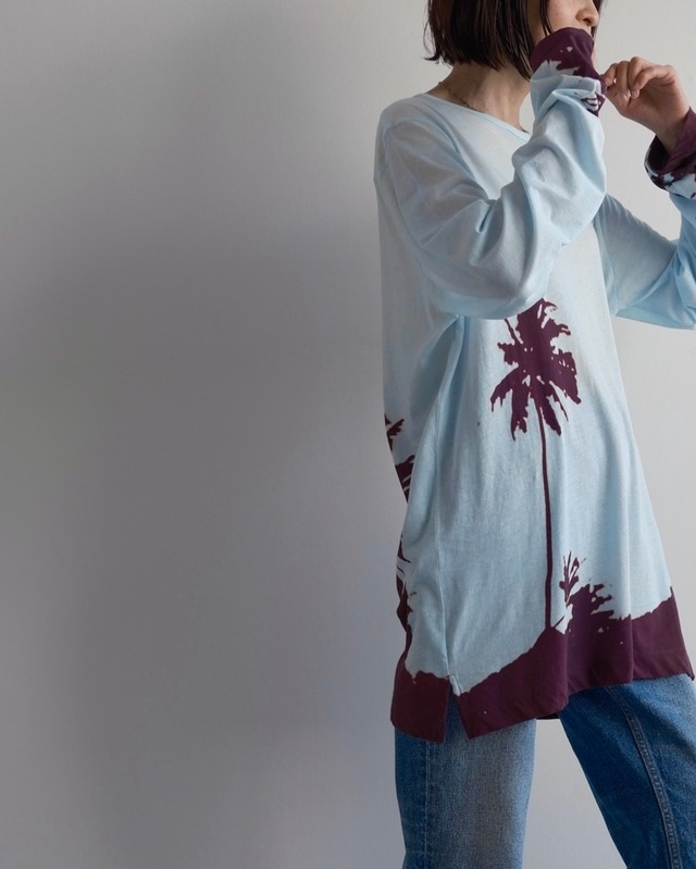 DRIES VAN NOTEN　Len Lye PRINT LONG SLEEVE T-SHIRT