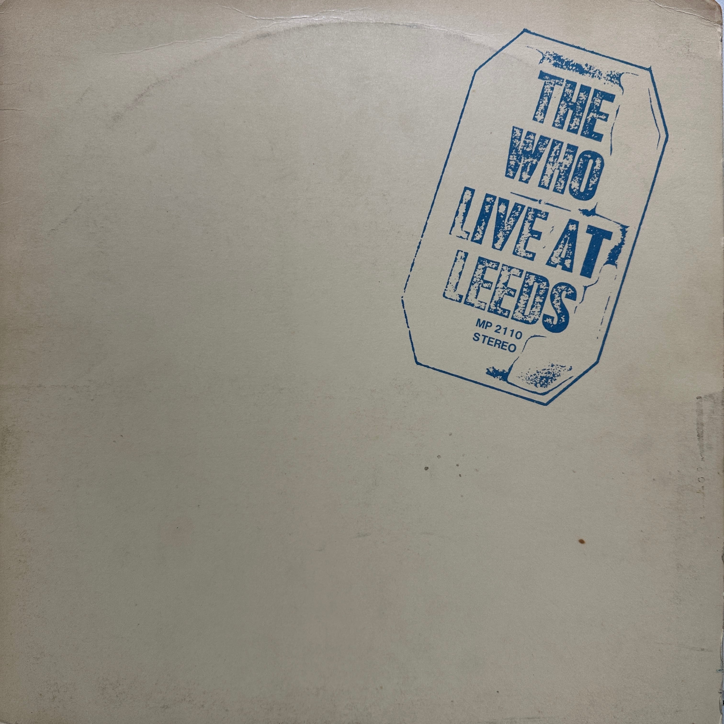LP】 THE WHO/Sell Out ザ・フー／セルアウト ドイツ盤再発盤！中古