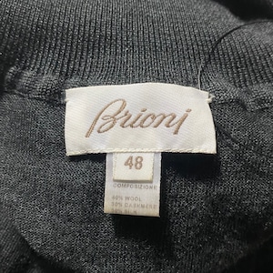 BRIONI cashmere blend turtleneck sweater