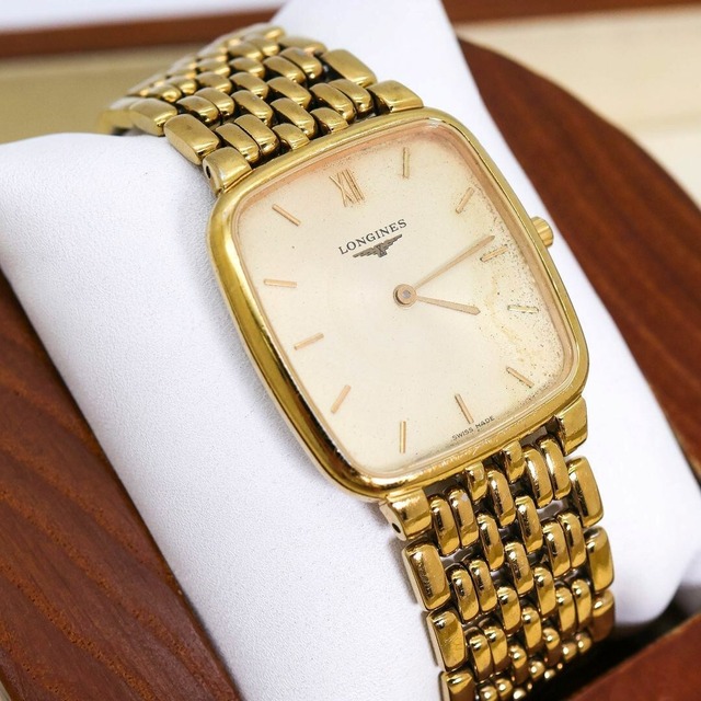 訳あり品 GUCCI 腕時計 6000.2.L シェル文字盤 レザー 1357 | Like a  
