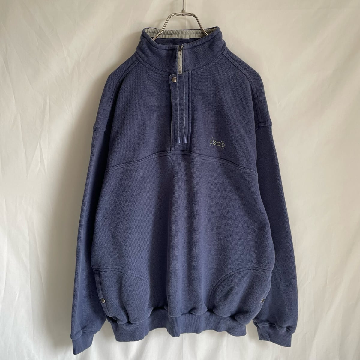 90s 00s IZOD GOLF ハーフジップスウェット トレーナー 古着