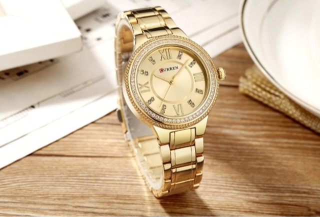 CURREN LT-C9004(gold) レディース腕時計