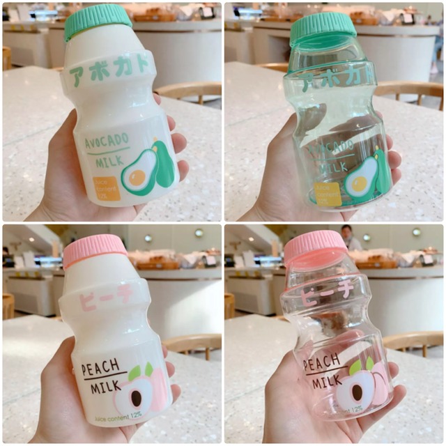 インスタ映え タンブラー プラスチック 可愛い 韓国 ジュース入れ フルーツ ショルダー 21 Ayu Select Kids Ladies 全て送料無料