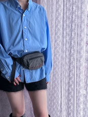 Bababa original/Feelings Waist bag(Gray)