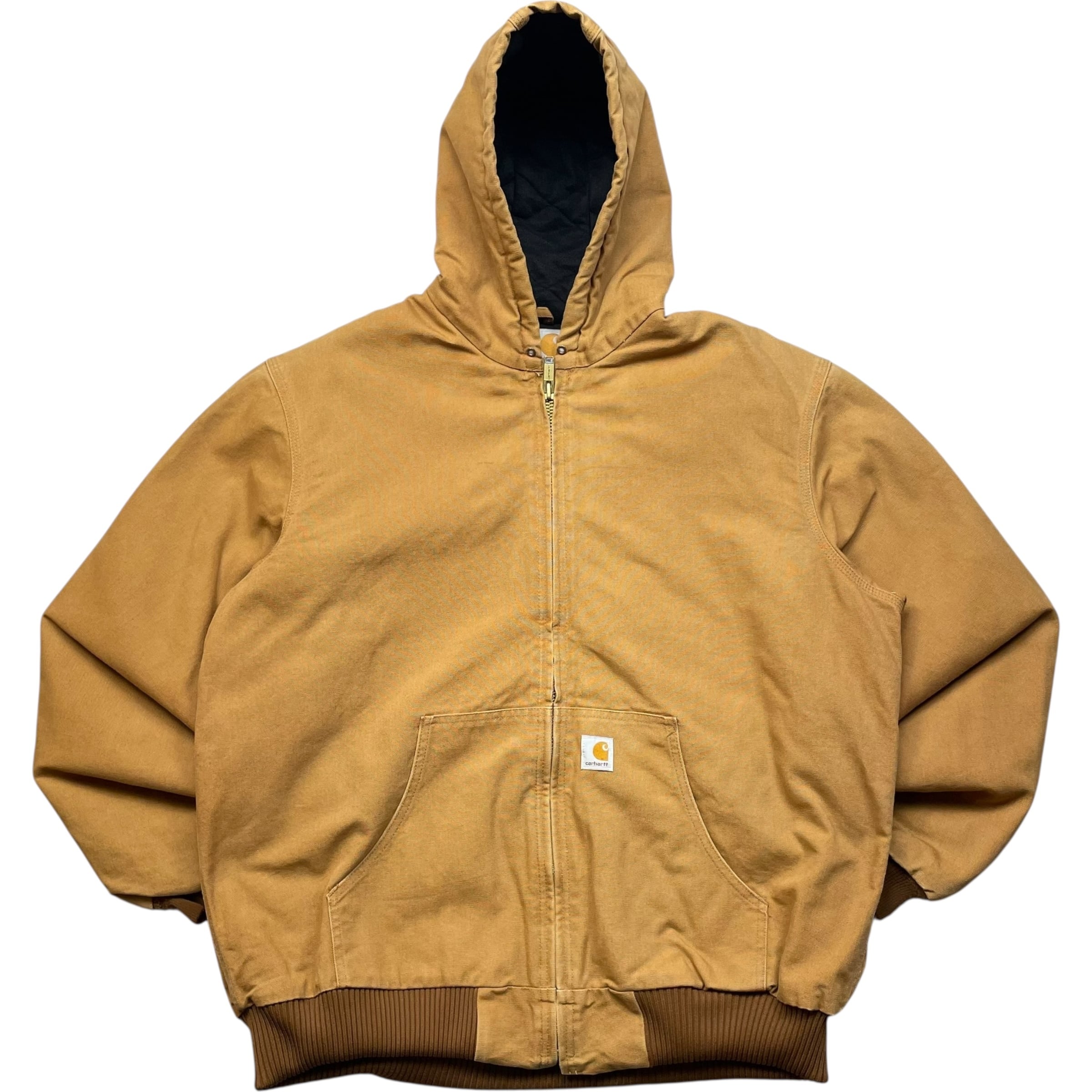 《XL TALL》 Carhartt カーハート アクティブジャケット ワークジャケット ブラウン USA製 no.8947