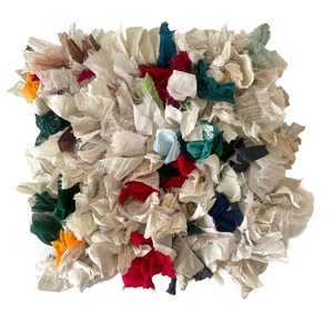 yao "India Bushy Cushion cover Whitish" クッションカバー④