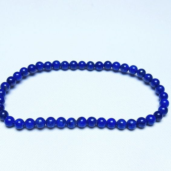 ラピスラズリ ブレスレット 4mm 一点物 メール便可 [M便 1/10] 111-48474