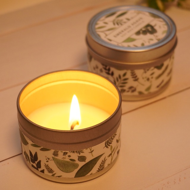 天然ソイワックスキャンドル アガヴェの香り Soy Wax Candle Hotaru Candles