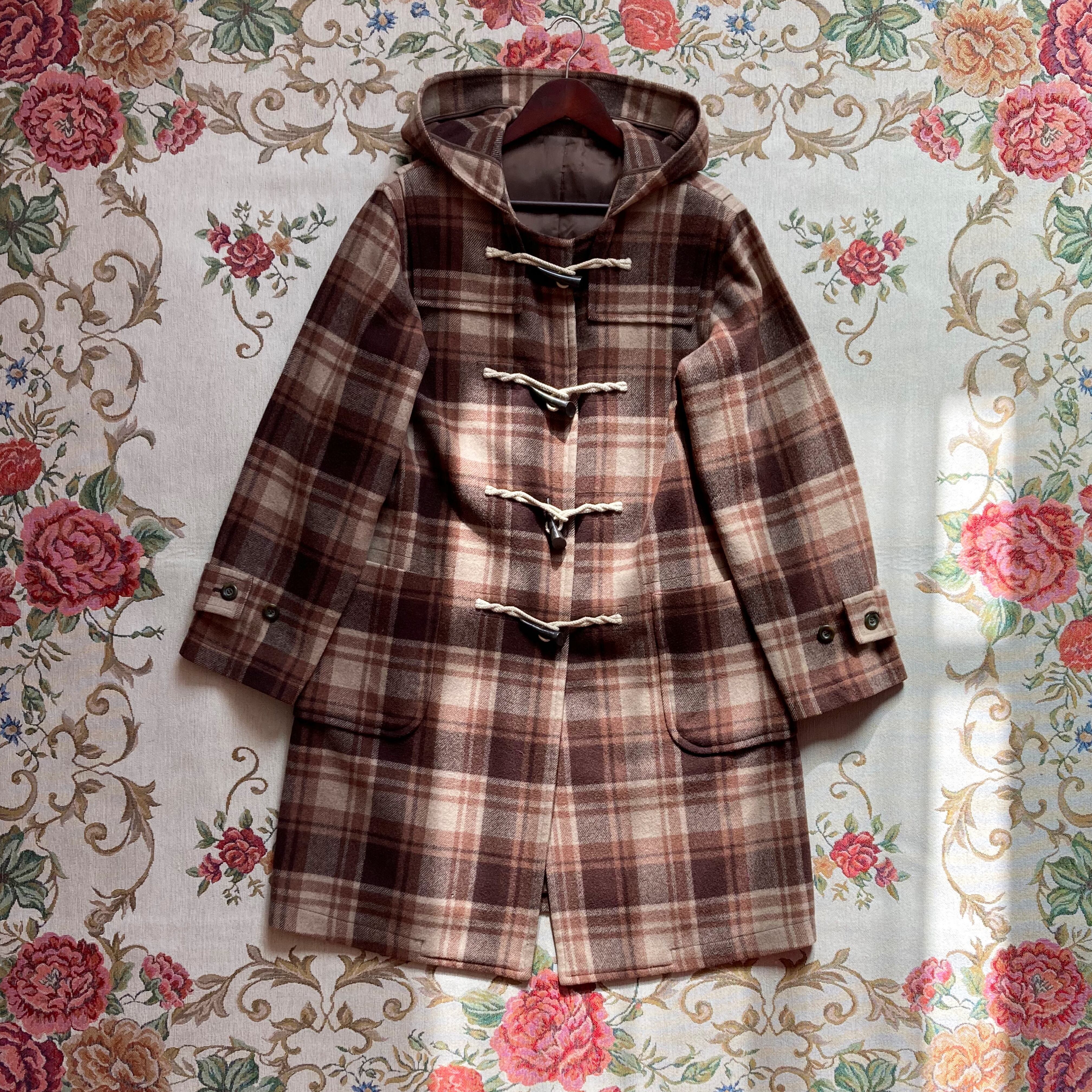 vintage wool duffle coat