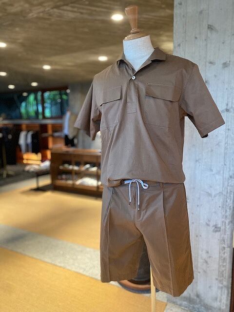 PT TORINO / SAFARI-shirts ライトウエイトコットンサファリシャツ