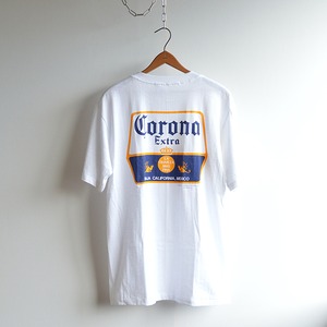 90s CORONA コロナビールTシャツ MILLER USA製 白 L デッドストック