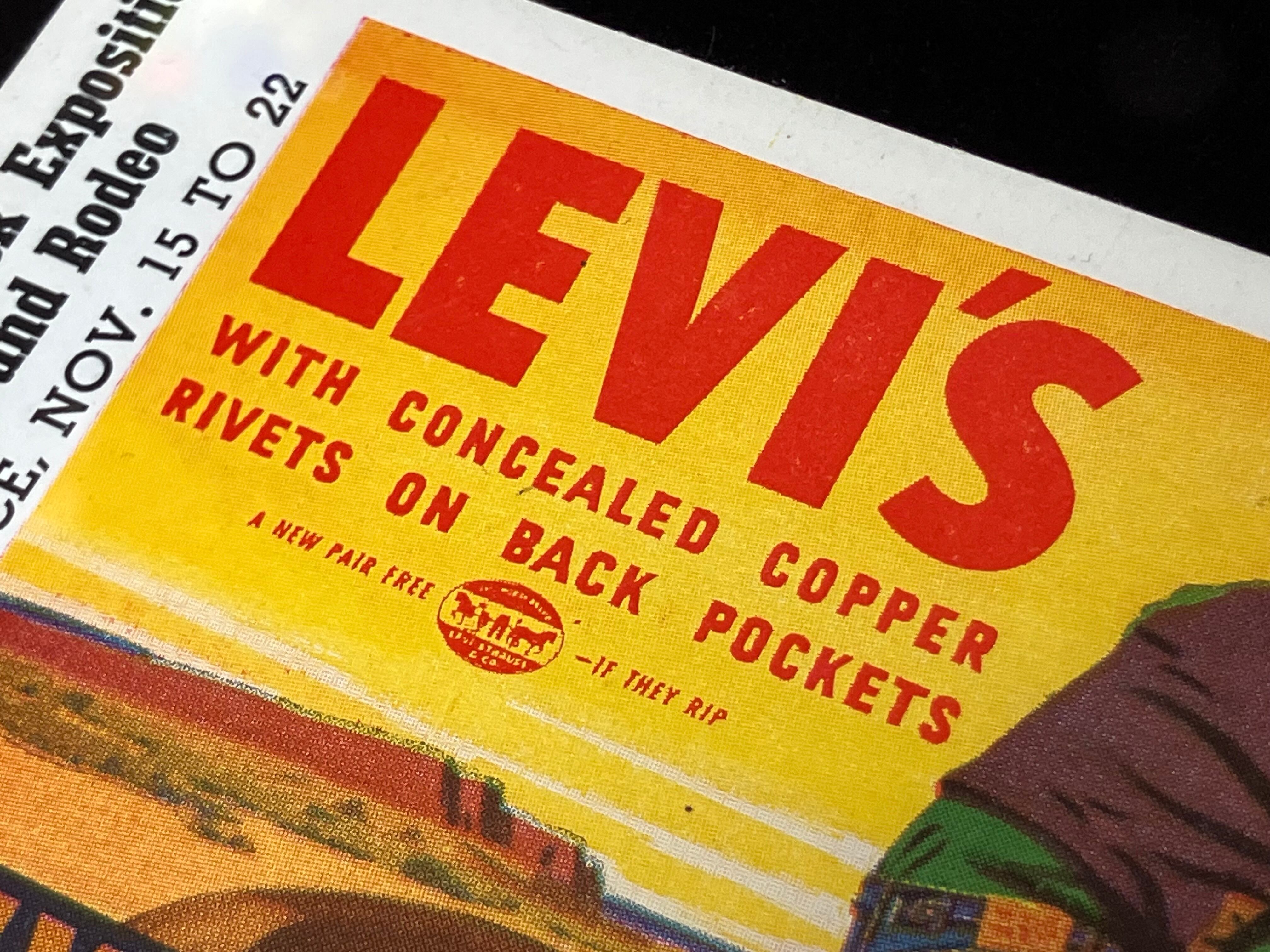 1941 LEVI'S INK BLOTTER | CEREAL（シリアル）