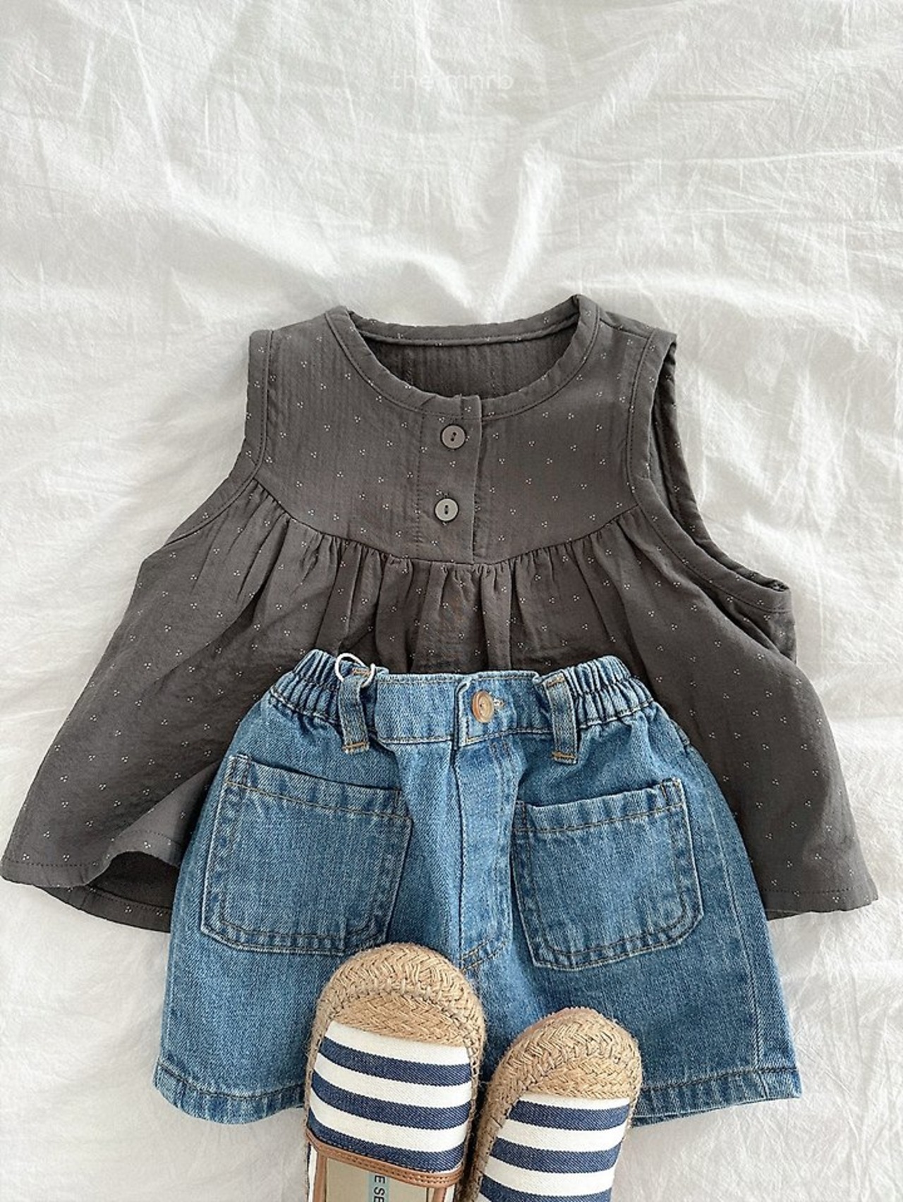 [the mnrb] Open Pocket Denim Pants / [미니로브] 오픈포켓데님팬츠