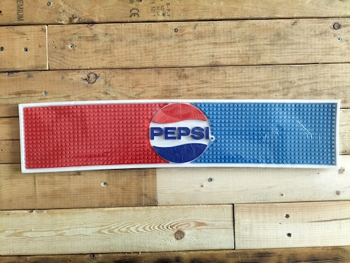 ラバーマット◆ペプシコーラ/pepsi◆アメリカン雑貨　ダイナー　バーカウンター　インテリア