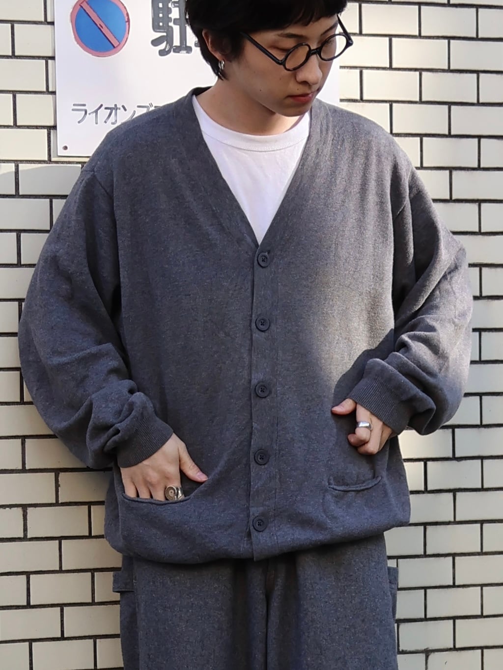 special vintage】1930~40s Japan vintage ''茄子紺'' wool gabardine