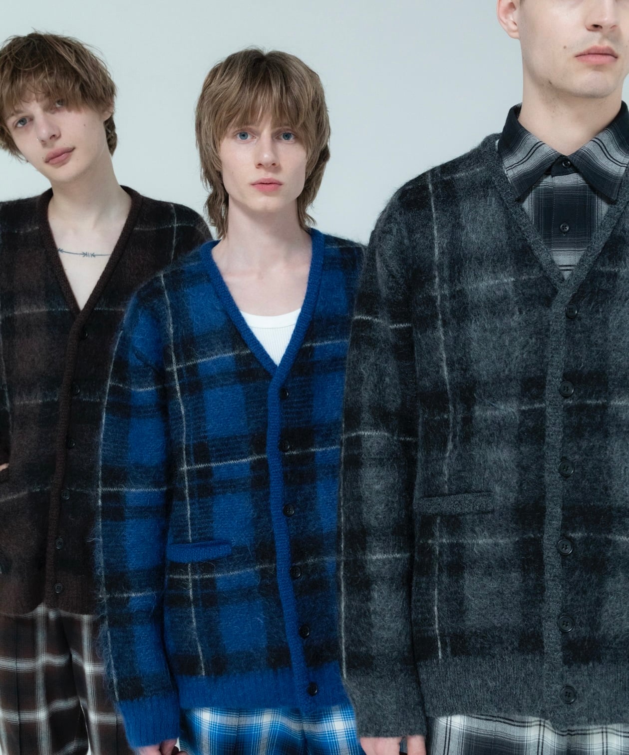 Rafu】モヘアカーディガン