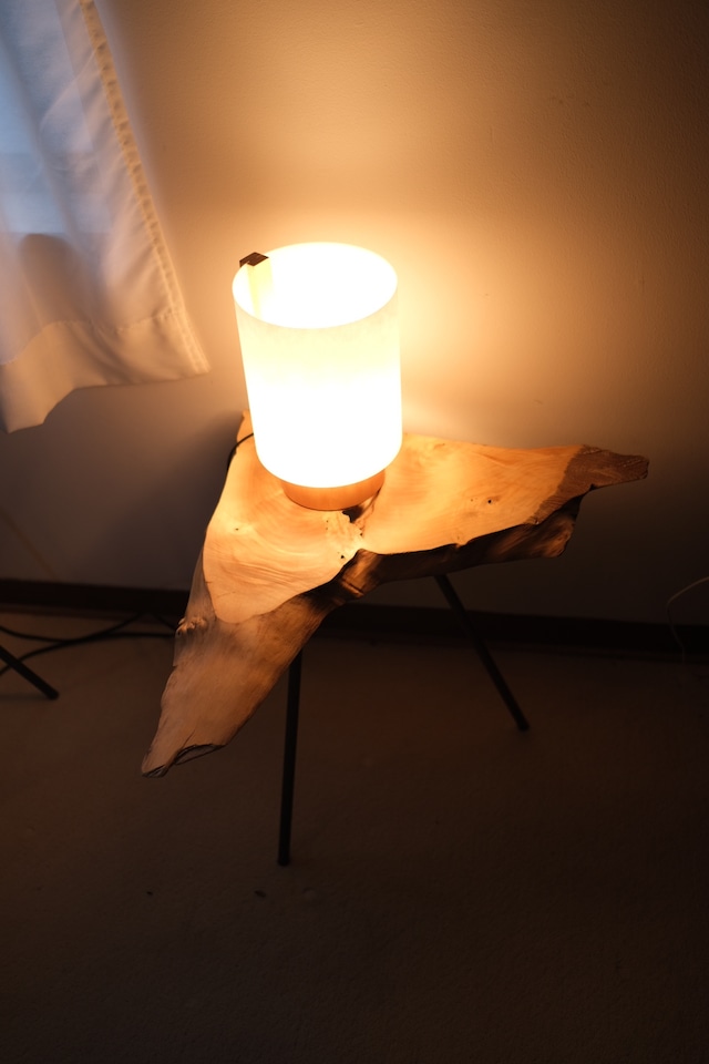 一枚板 Side table "銀杏" #001