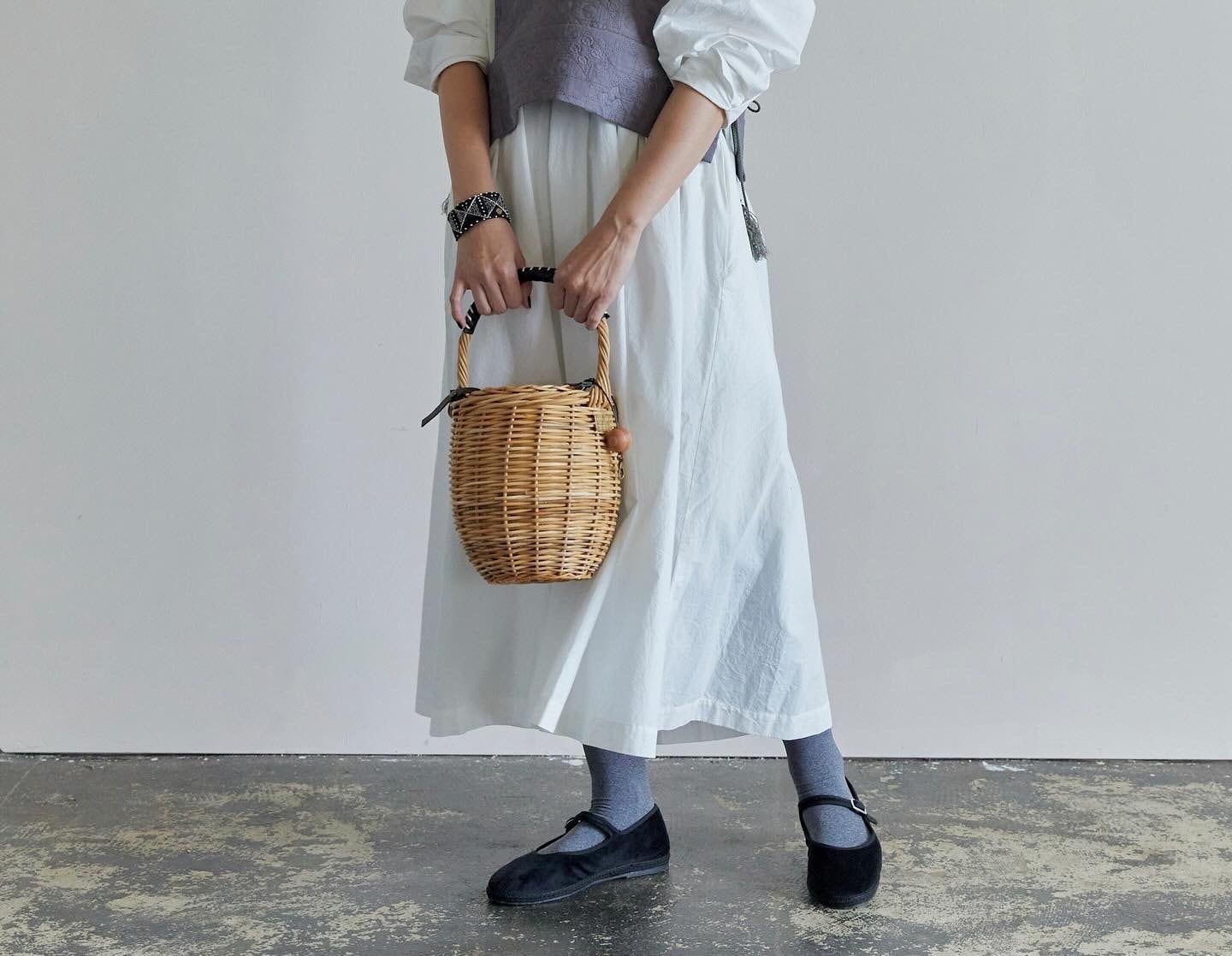 どんぐりBASKET（dottodotオリジナルカゴバッグ） | dottodot-works