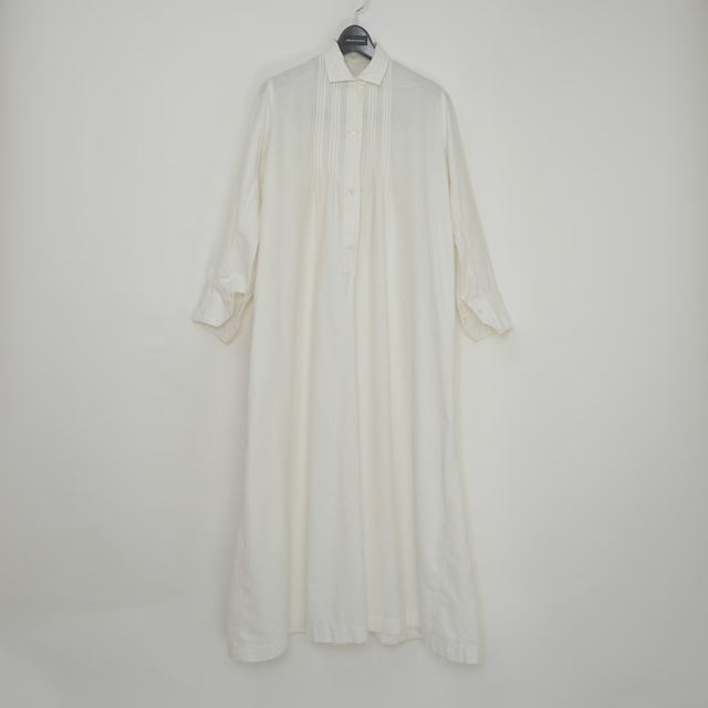 【MADE IN FRANCE】PAYSAN ヘンリーネックコットンワンピース "ROBE PAYSANNE D'ANTAN"