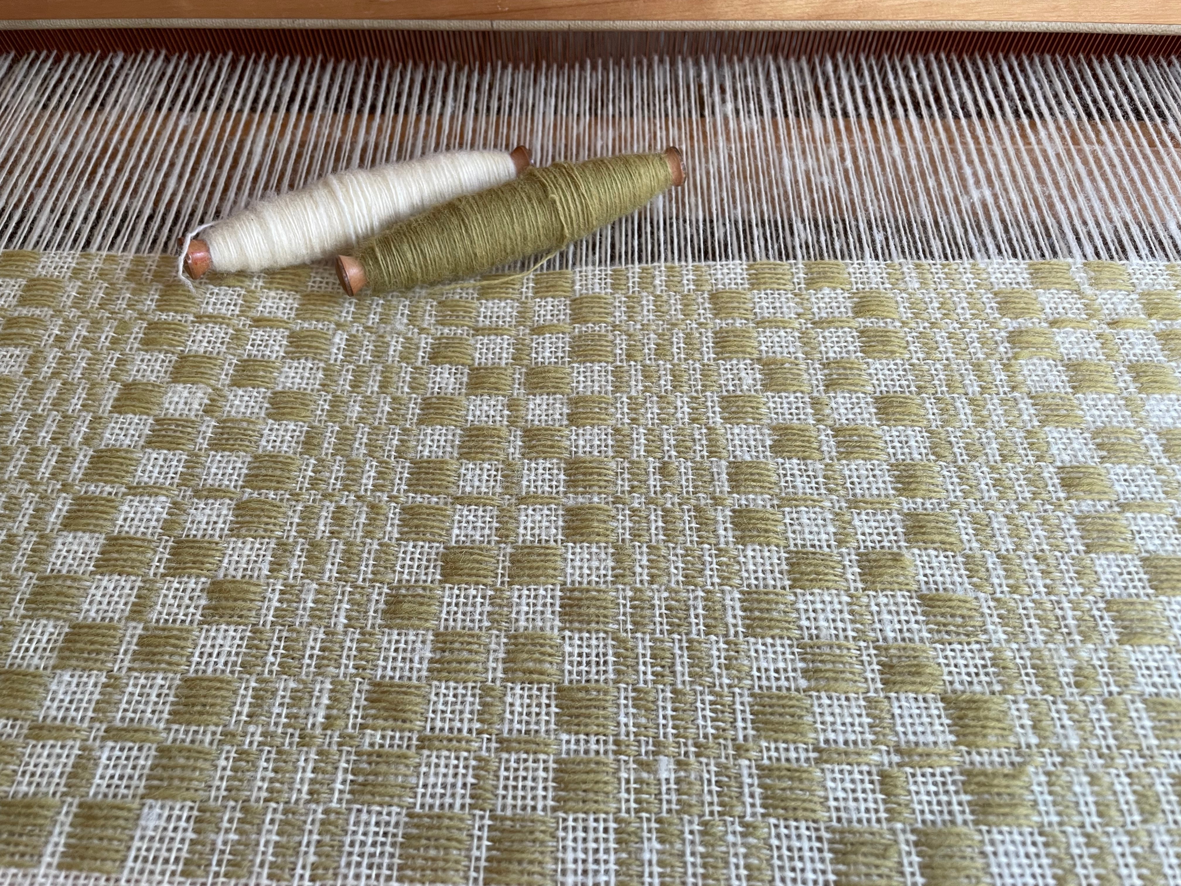 ホームスパンブランケット 草木染め | mää-mää homespun (めーめ