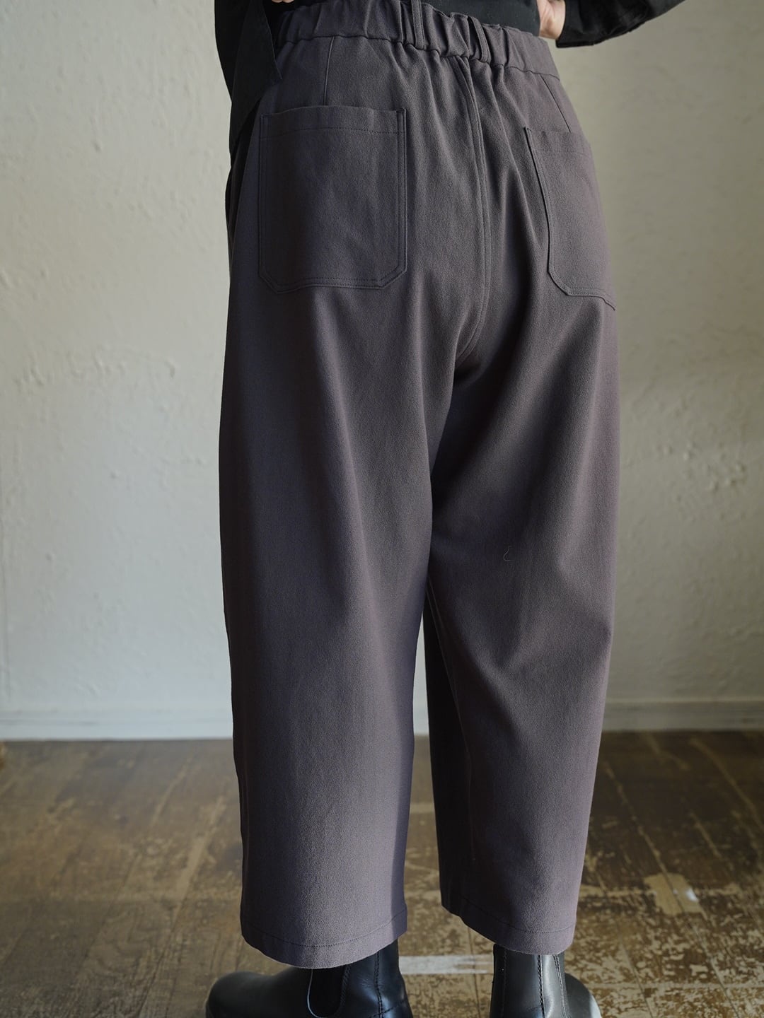 MITTAN OCジョーゼットパンツ PT-141 墨黒 MITTAN OCジョーゼットパンツ PT-141 | monday mama market