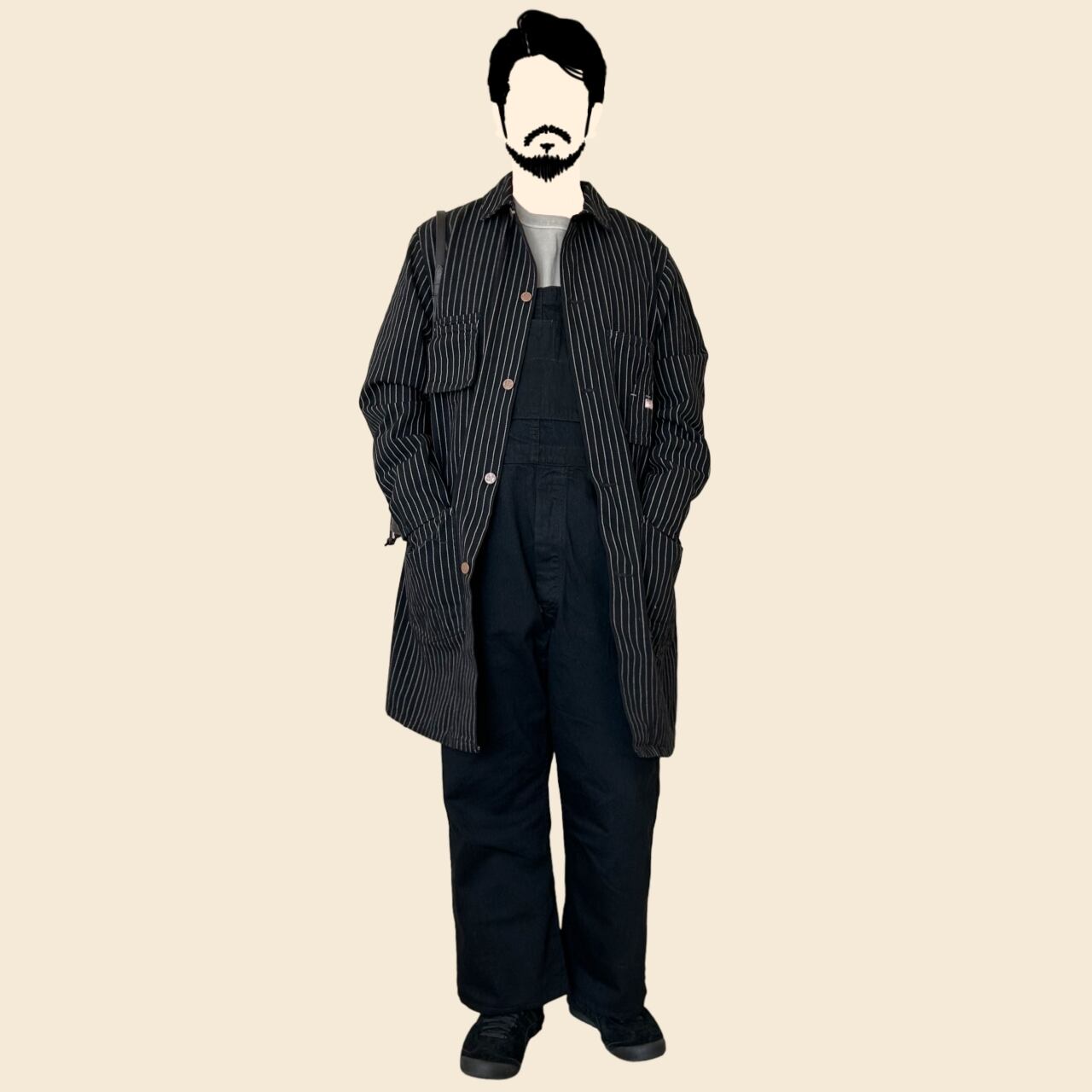 TCB jeans / Tabby's Coat Black Wabash - タビーズ コート ブラック