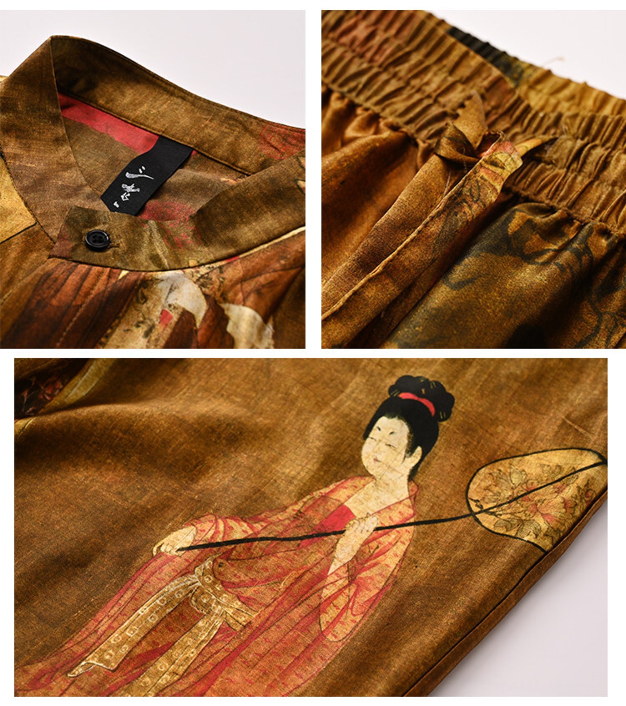 Portrait of a Lady Silk pants 【G1090】