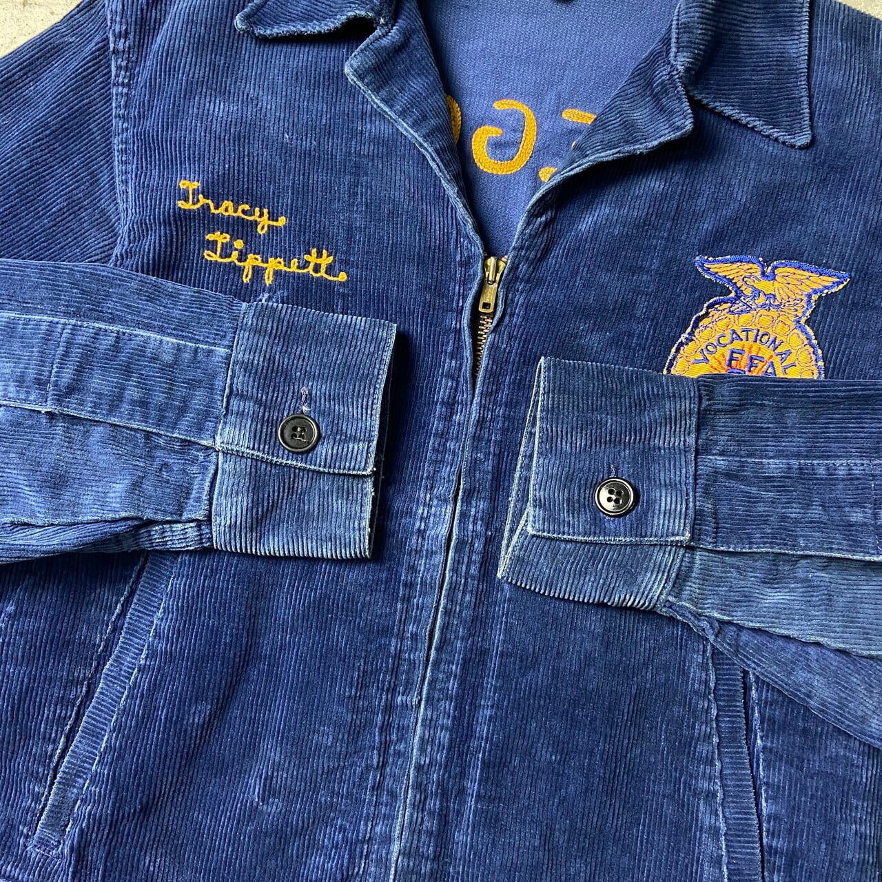 60〜70年代 FFA アメリカ国立農業学校 ファーマーズジャケット メンズ ...
