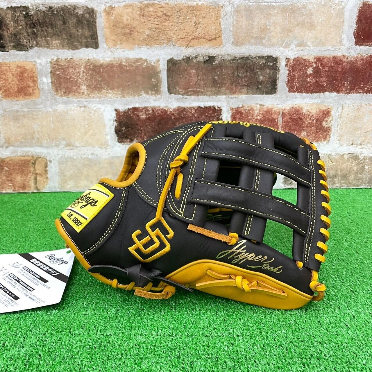 MLBモデル】Rawlings ローリングス 軟式グラブ HYPER TECH MLB TEAM 外